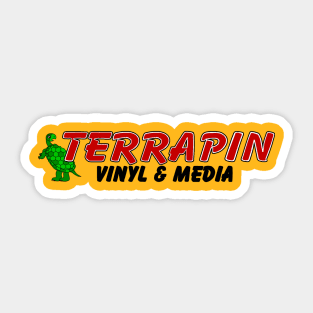 Terrapin Vinyl & Media Sticker